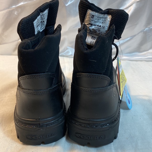 COFRA men’s Black shoes size 7.5 new - Picture 3 of 5